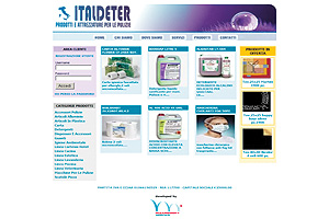 Italdeter - Clicca sulla schermata per accedere al sito