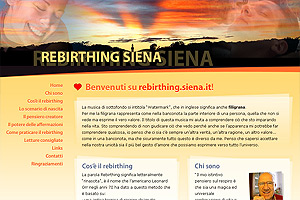 Rebirthing Siena - Clicca sulla schermata per accedere al sito