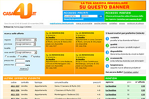 Casa4U - Clicca sulla schermata per accedere al sito