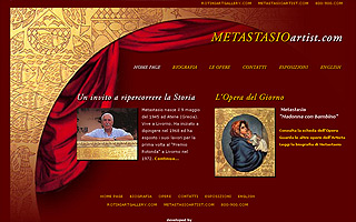 Metastasio - Clicca sulla schermata per accedere al sito