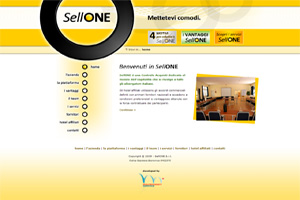 SellONE - Clicca sulla schermata per accedere al sito